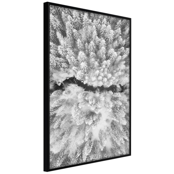 Poster - Frost Land  - zwart