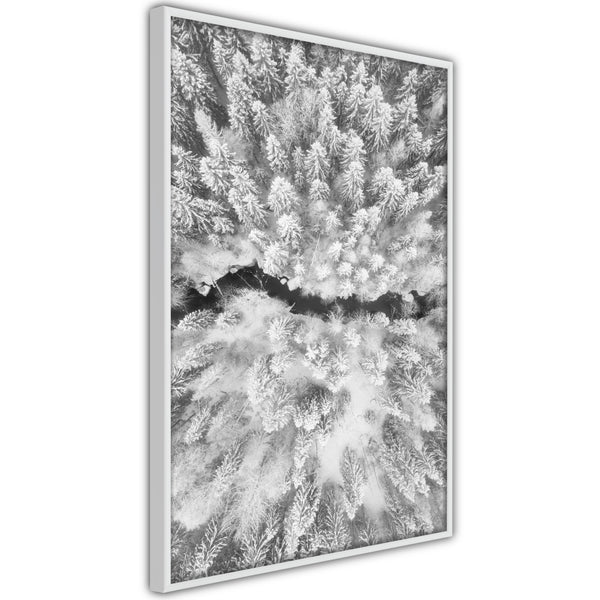 Poster - Frost Land  - wit