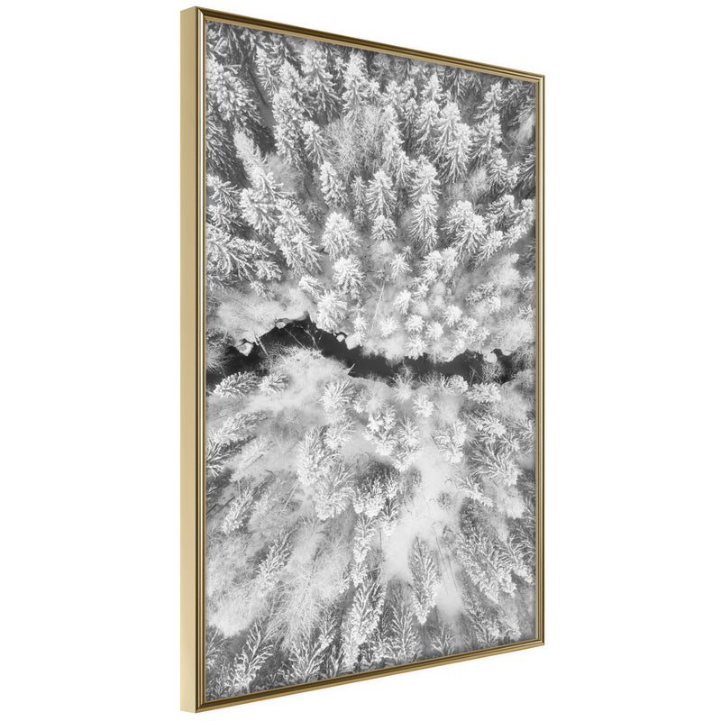 Poster - Frost Land  - goud
