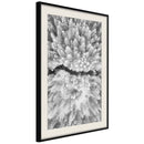 Poster - Frost Land  - zwart passepartout