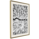 Poster - Frost Land  - goud passepartout