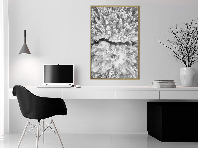 Poster - Frost Land  - goud
