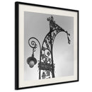 Poster - Charming Lantern  - zwart passepartout