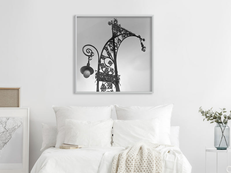 Poster - Charming Lantern  - wit