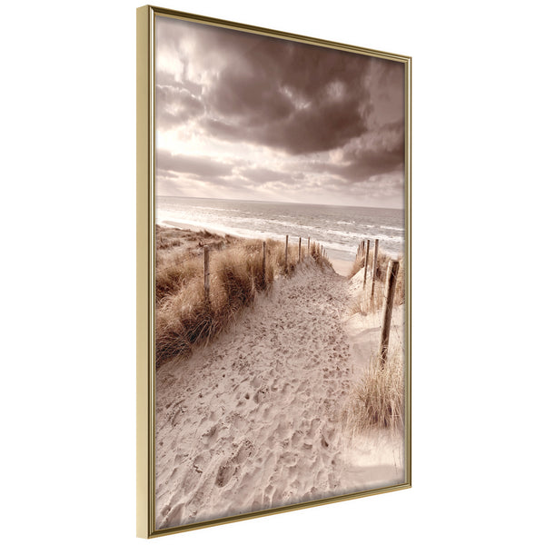 Poster - Sandy Path   - goud