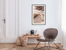 Poster - Sandy Path   - zwart passepartout