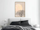 Poster - Tree in the Morning  - goud
