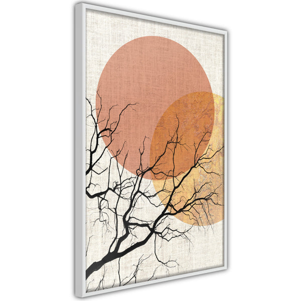 Poster - Gloomy Tree  - wit