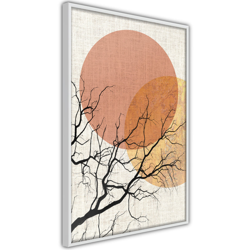 Poster - Gloomy Tree  - wit