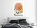 Poster - Gloomy Tree  - zwart