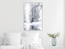 Poster - Snowy Park  - wit