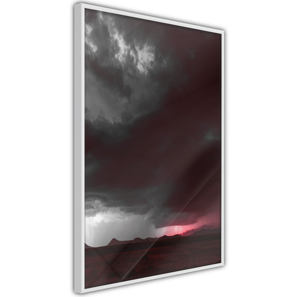 Poster - Dark Sky  - wit