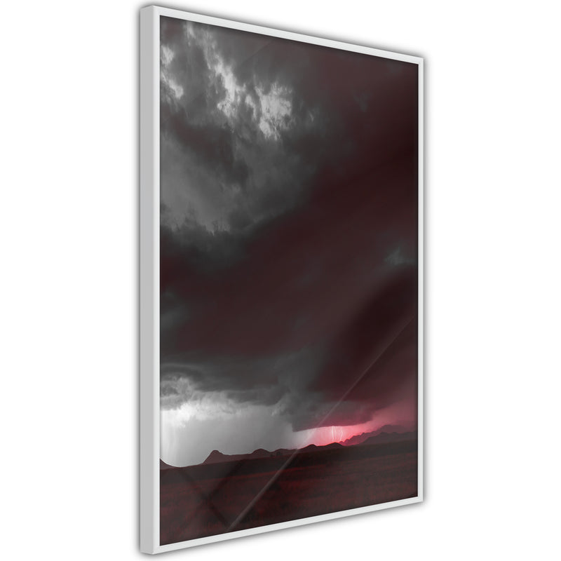 Poster - Dark Sky  - wit