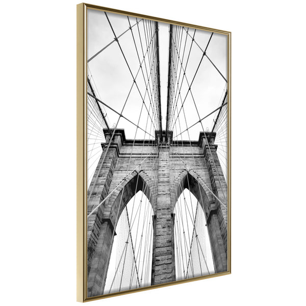 Poster - Symmetry  - goud