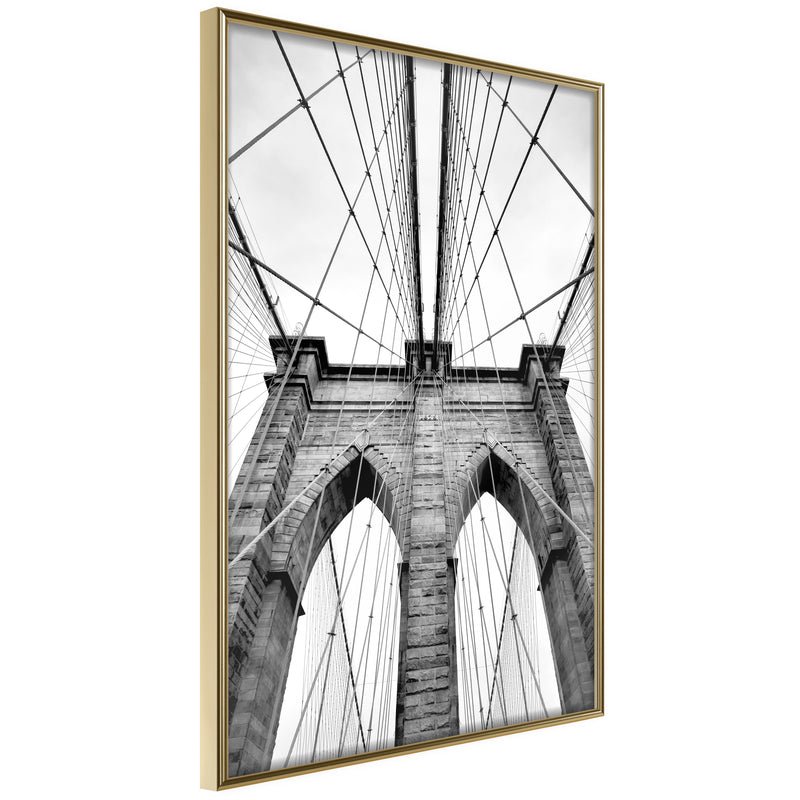 Poster - Symmetry  - goud
