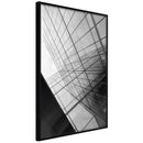 Poster - Steel and Glass (Grey)  - zwart
