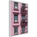 Poster - Pink Facade  - wit