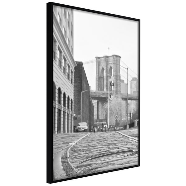 Poster - Postcard from New York  - zwart