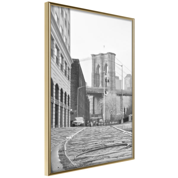 Poster - Postcard from New York  - goud