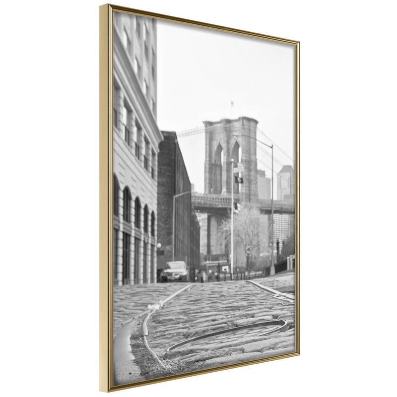 Poster - Postcard from New York  - goud