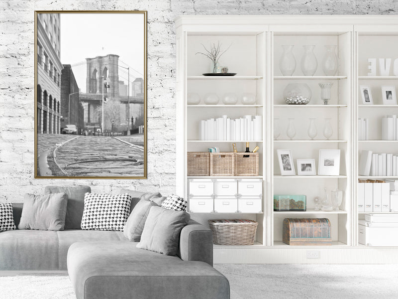 Poster - Postcard from New York  - goud