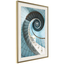 Poster - Golden Ratio  - goud passepartout
