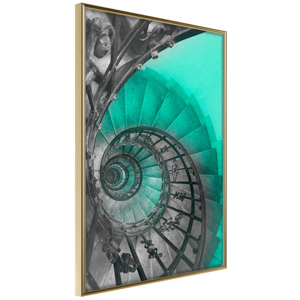 Poster - Stairway to Nowhere  - goud