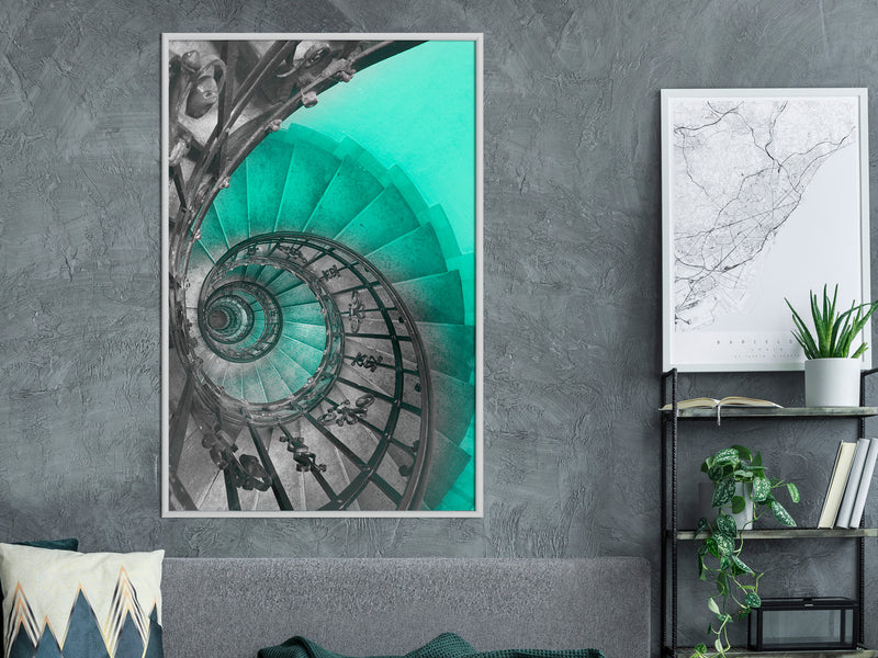 Poster - Stairway to Nowhere  - wit