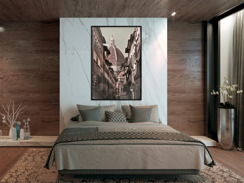 Poster - Cathedral Dome  - zwart