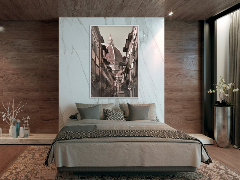 Poster - Cathedral Dome  - wit