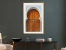 Poster - Closed Passage (Brown)  - goud passepartout