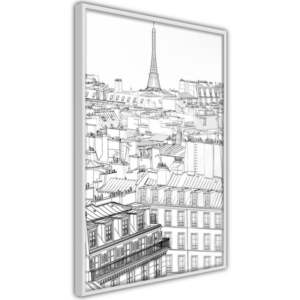 Poster - Fashion Capital  - wit