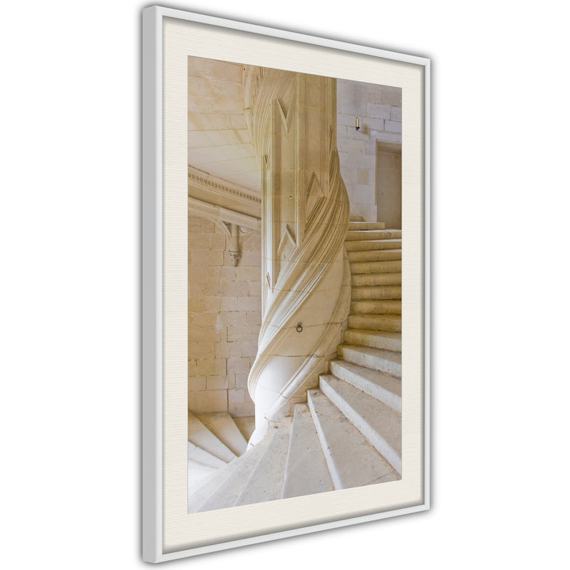 Poster - Winding Entrance  - wit passepartout