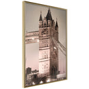 Poster - Symbol of London  - goud