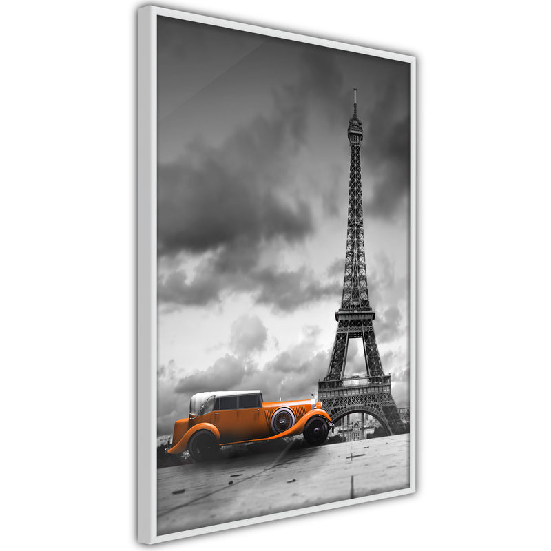 Poster - Under the Eiffel Tower  - wit