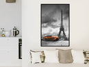 Poster - Under the Eiffel Tower  - zwart
