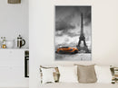 Poster - Under the Eiffel Tower  - wit