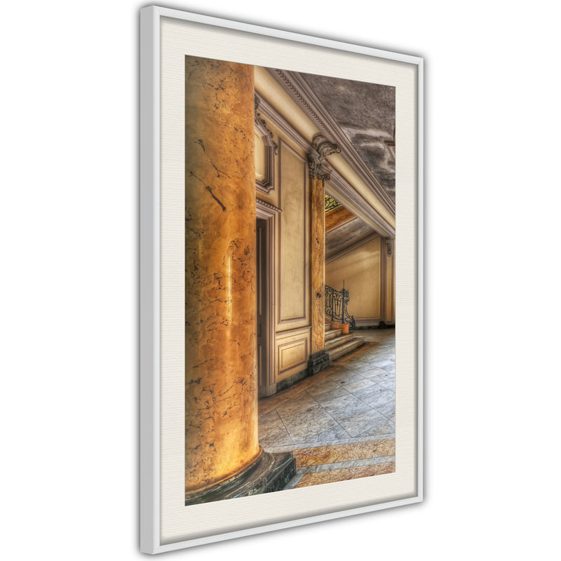 Poster - Foyer  - wit passepartout