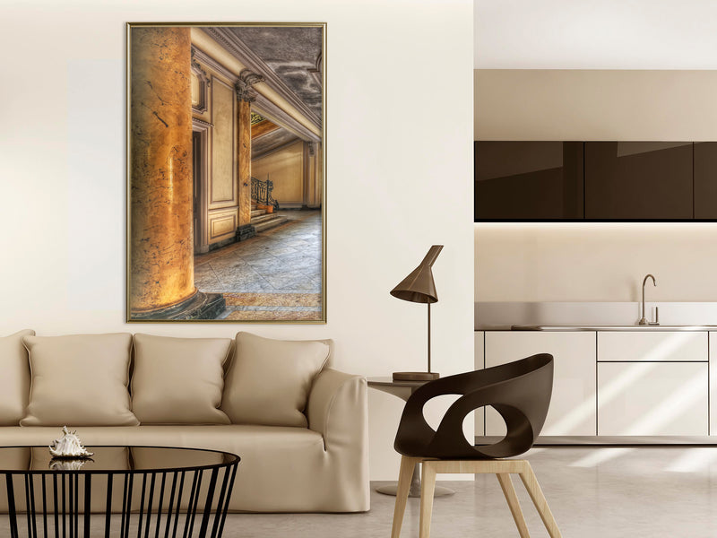 Poster - Foyer  - goud