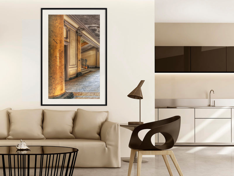 Poster - Foyer  - zwart passepartout