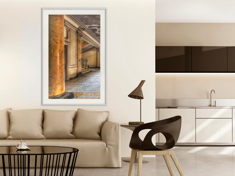 Poster - Foyer  - wit passepartout