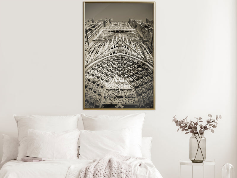 Poster - Paris Monument  - goud