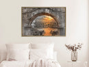 Poster - Sunset in the Ancient City  - goud