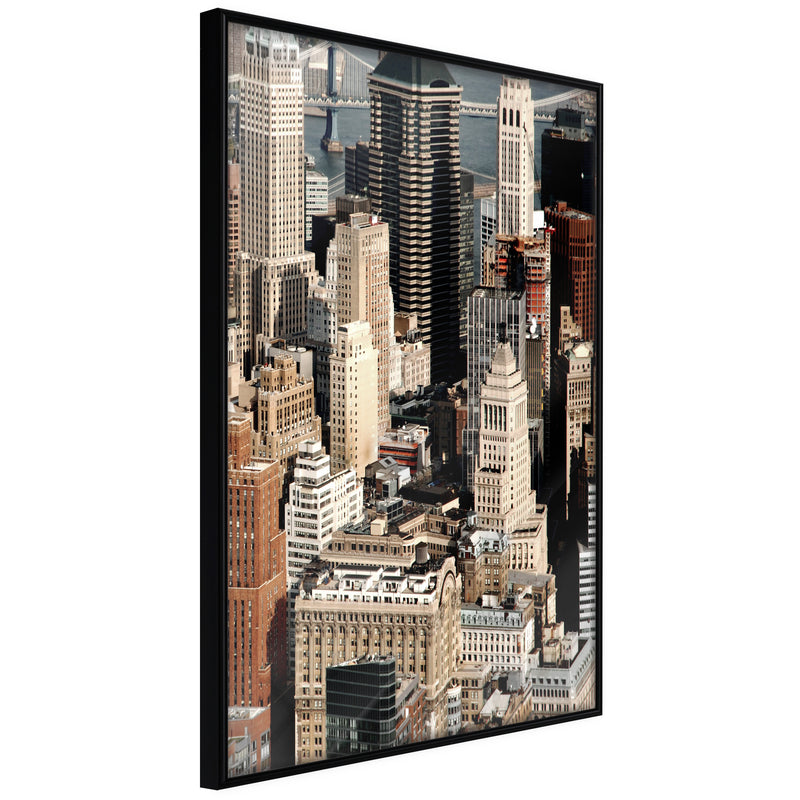 Poster - Urban Life  - zwart