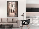Poster - Urban Alley  - zwart