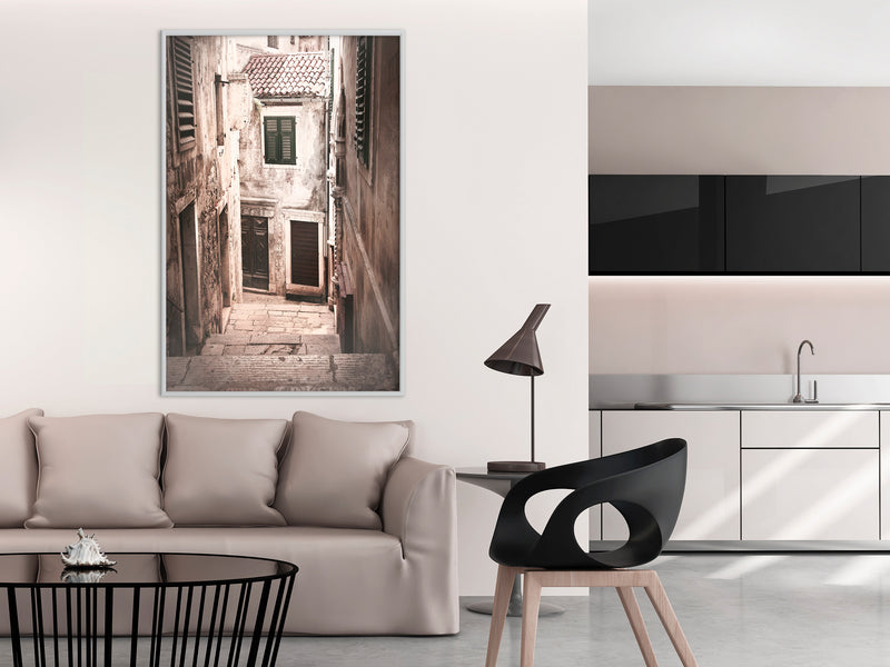 Poster - Urban Alley  - wit