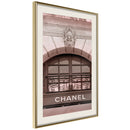 Poster - Chanel  - goud passepartout