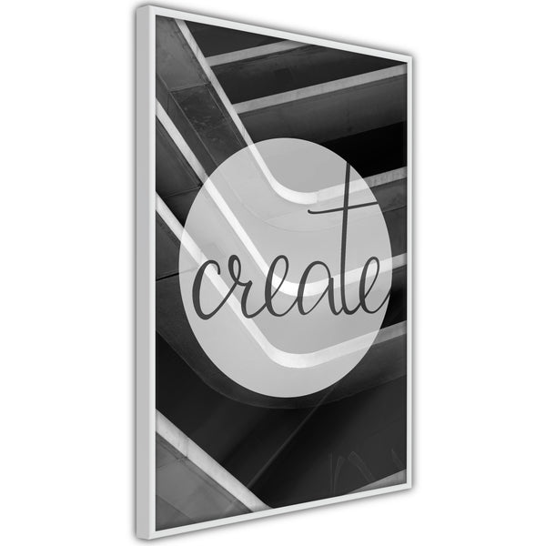 Poster - Create  - wit