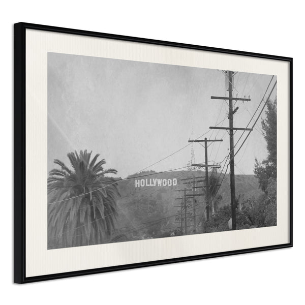 Poster - Old Hollywood  - zwart passepartout
