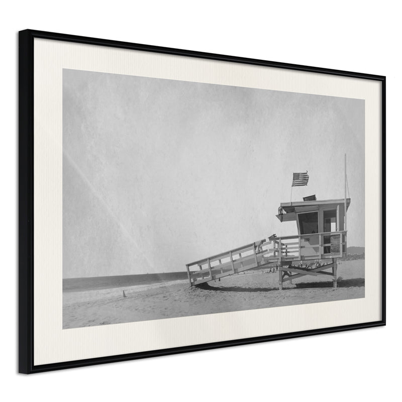 Poster - To the Rescue  - zwart passepartout